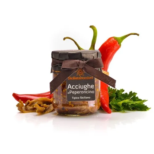 Acciughe al peperoncino