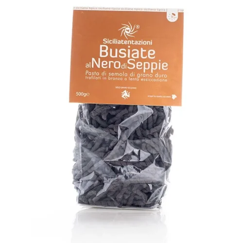 busiate-nero-seppie-2.webp Busiate Trapanesi corte al nero di seppia