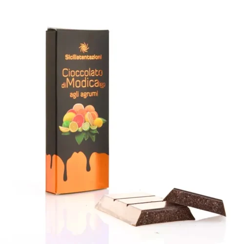 Cioccolato di Modica IGP agli agrumi misti