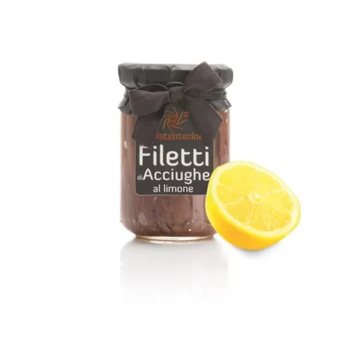 Filetti di acciughe al limone