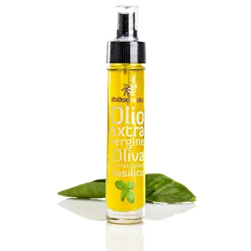 Olio aromatizzato al Basilico spray