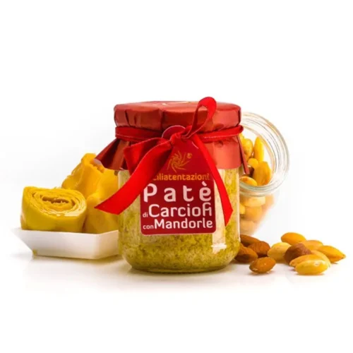 Patè di carciofi con mandorle
