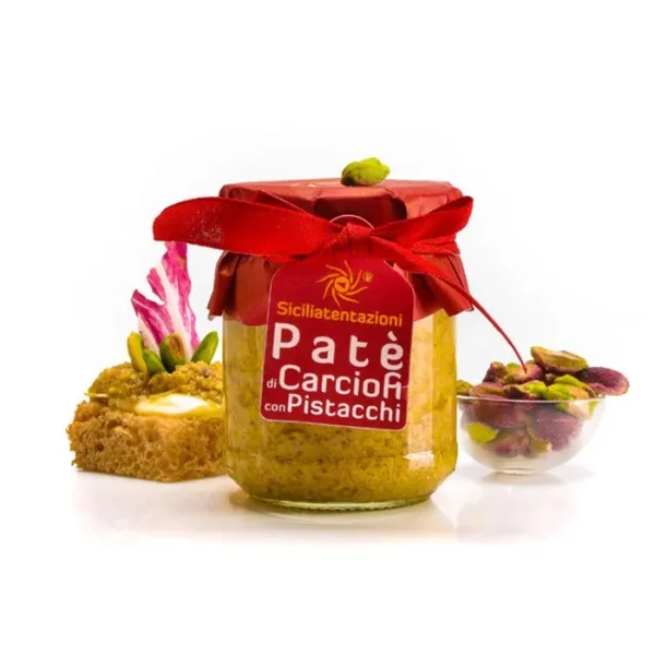 Patè di carciofi con pistacchi