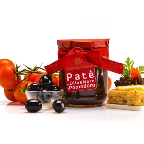 Patè di olive nere e pomodoro